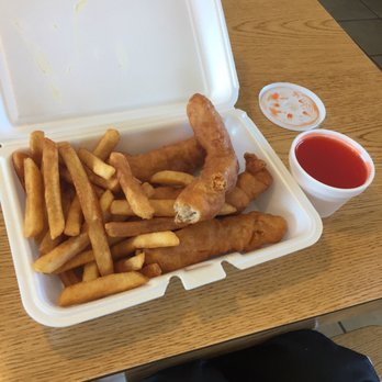 China Castle - Golden finger meal--like sweet and sour chicken and can choose rice or fries - Chinese Near Me - Louisville, Kentucky