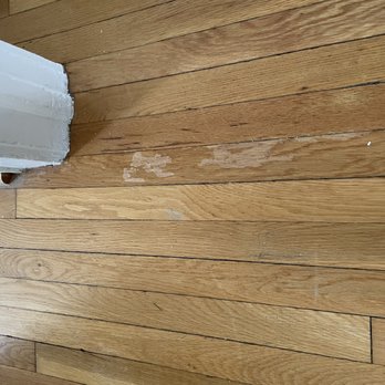 Watkins Custom Painting - Where tape removed finish from floors. - Painters Near Me - Roanoke, Virginia