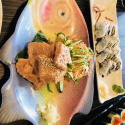 Seki Noodlehouse - Spicy tuna sashimi