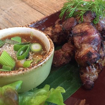 Lao Cafe - Pork skewers - Laotian Near Me - London, XGL
