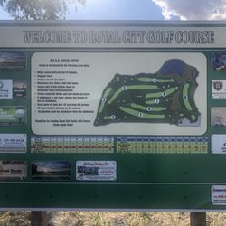 Royal City Golf Course - Course map