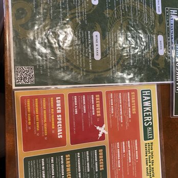 Hawkers Alley - Menu - American Near Me - Cincinnati, Ohio
