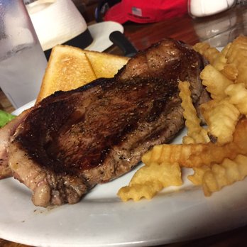 Eagle Guest Ranch - 1" bacon wrapped Ribeye - Cafes Near Me - Datil, New Mexico