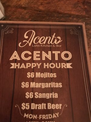 Menu photo 8 Acento Latin Kitchen and Bar Astoria, NY Menu photo 8 Acento Latin Kitchen and Bar Astoria, NY