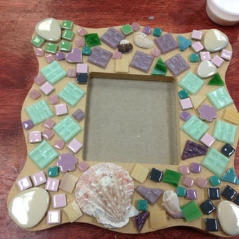 Creative Arts Studio - Unfinished mosaic - Art Classes Near Me - Royal Oak, Michigan