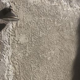 They filled where we took out a slider door, and matched the stucco nicely.