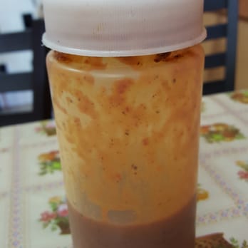 Photo of Lupita's Restaurant - Costa Mesa, CA, United States. Apparently the only sauce that they serve with pupusas