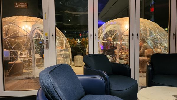 Hip Flask Rooftop Bar by null