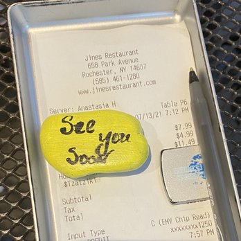 Jines Restaurant - Yes you will ! - Greek Near Me - Rochester, New York