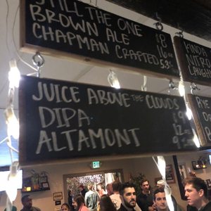Photo of Lost & Found Beer Garden - Oakland, CA, United States. Juice Above The Clouds!! Yum