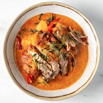 City Thai - Roasted Duck Curry (Seasonal) - Thai Near Me - Portland, Oregon City Thai - Roasted Duck Curry (Seasonal) - Thai Near Me - Portland, Oregon