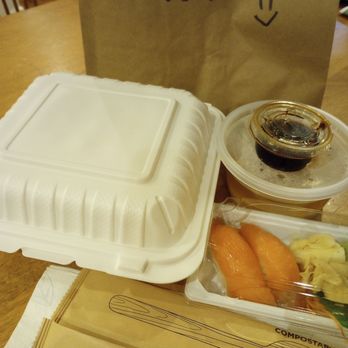 SUSHI SUNRICE - Dinner! Love the compostable cutlery. - Sushi Bars Near Me - Ottawa, Ontario SUSHI SUNRICE - Dinner! Love the compostable cutlery. - Sushi Bars Near Me - Ottawa, Ontario