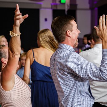 Crestline Entertainment - A "high-fiving" time is what your guests will have with Crestline (Image Courtesy of Something Blue Photography) - DJs Near Me - Round Lake, Illinois Crestline Entertainment - A "high-fiving" time is what your guests will have with Crestline (Image Courtesy of Something Blue Photography) - DJs Near Me - Round Lake, Illinois
