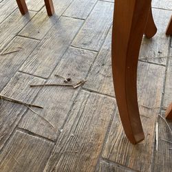 Beachview Vacation Rentals - Balconies covered in first and debris and pet hair.
