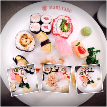 Maruyasu - Bei den Temperaturen mag man nix warmes Essen...Sehr leckeres Bonito und Toro Nigiri und eins mit Kürbis Tempura probiert - Sushi Bars Near Me - Dusseldorf, NW Maruyasu - Bei den Temperaturen mag man nix warmes Essen...Sehr leckeres Bonito und Toro Nigiri und eins mit Kürbis Tempura probiert - Sushi Bars Near Me - Dusseldorf, NW