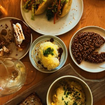 Bread & Friends - scrambled eggs, peanut butter miso cookie, boa buns - Bakeries Near Me - Portland, Maine Bread & Friends - scrambled eggs, peanut butter miso cookie, boa buns - Bakeries Near Me - Portland, Maine