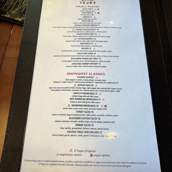 Z’Tejas - The menu - Tex-Mex Near Me - Kyle, Texas