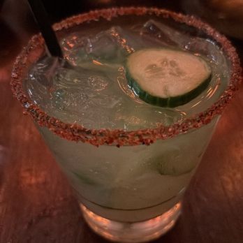 SOL Mexican Cocina - Jalapeño cucumber margarita - Mexican Near Me - Newport Beach, California