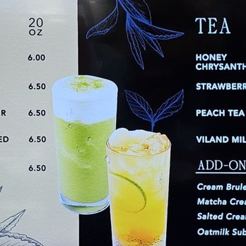 Viland Coffee - Menu as of 3/8/2025 part 2/3 - Coffee & Tea Near Me - Westminster, California Viland Coffee - Menu as of 3/8/2025 part 2/3 - Coffee & Tea Near Me - Westminster, California