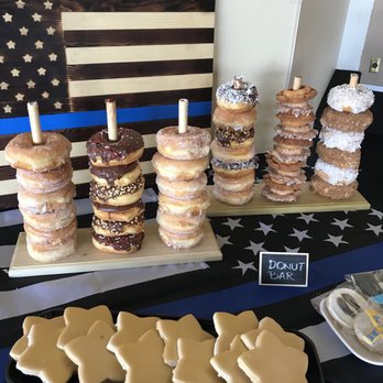 Red's Donuts - Thanks Red's for the tips on what donuts won't stick together for our display! - Donuts Near Me - Seaside, California Red's Donuts - Thanks Red's for the tips on what donuts won't stick together for our display! - Donuts Near Me - Seaside, California