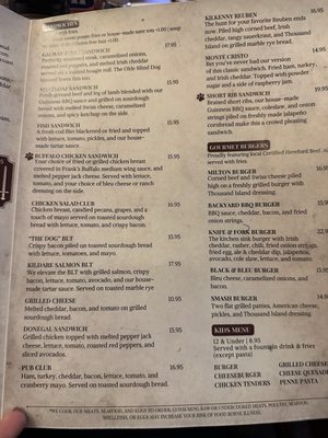 Menu photo 2 Olde Blind Dog Irish Pub Milton, GA Menu photo 2 Olde Blind Dog Irish Pub Milton, GA