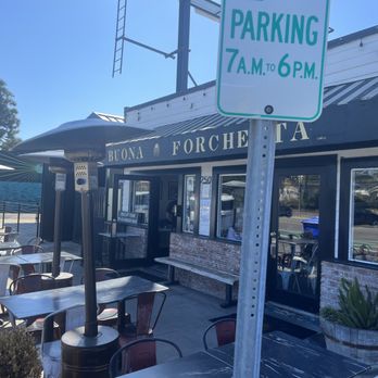 Buona Forchetta - Out front. - Pizza Near Me - Encinitas, California