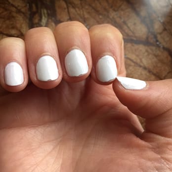 Paradise Nail Spa - Manicure after 1 day. Did nothing hard on my nails :(. - Nail Salons Near Me - Bellevue, Washington Paradise Nail Spa - Manicure after 1 day. Did nothing hard on my nails :(. - Nail Salons Near Me - Bellevue, Washington