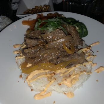 Knee High Stocking - Beef Steak Tapa Bowl - Cocktail Bars Near Me - Seattle, Washington Knee High Stocking - Beef Steak Tapa Bowl - Cocktail Bars Near Me - Seattle, Washington