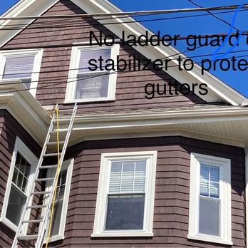 RB Farina Roofing & Gutters - No gutter protection, my new gutters scraped and dented - Roofing Near Me - Arlington, Massachusetts