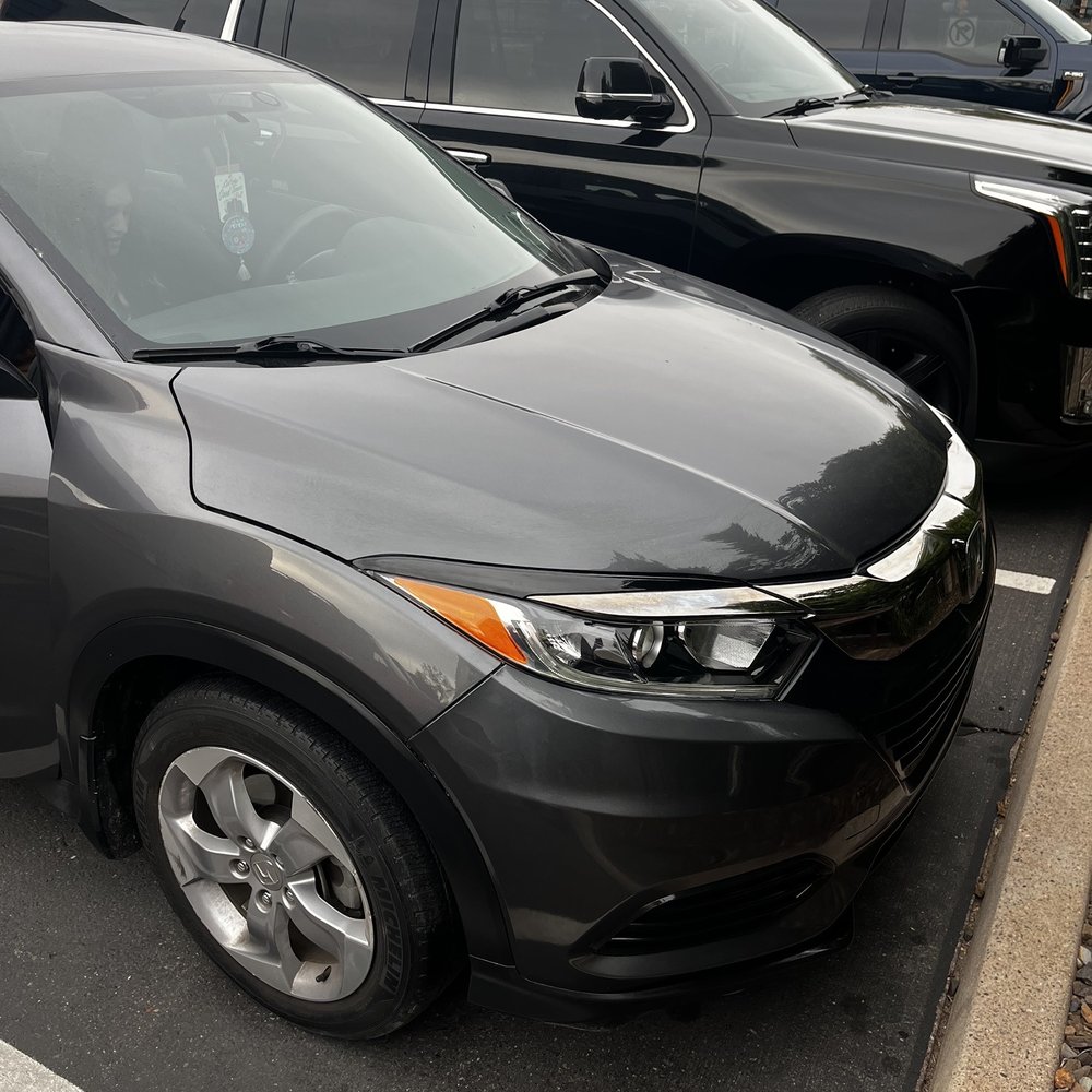 repaired car