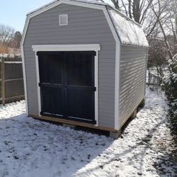 South Shore Sheds - 10x14 gambrel barn with a double door