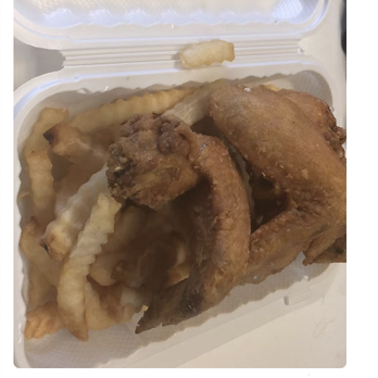 Spring Garden - chicken wings w French fries - Chinese Near Me - Elizabeth, New Jersey Spring Garden - chicken wings w French fries - Chinese Near Me - Elizabeth, New Jersey