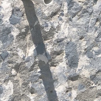 Evrard Concrete - Old and new pipe holes - Masonry/Concrete Near Me