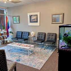 Tree of Life Counseling - Where patients exit and the lobby where the patients' family/friends wait for their session to end.