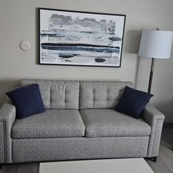 Candlewood Suites Boise-Meridian - Sofa bed. Clean, great shape. Love the art on the wall too.