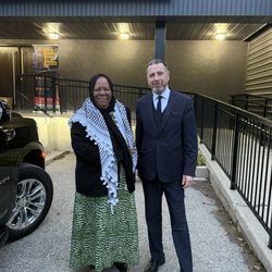 Cloud 9 Limo - With the minister of South Africa?