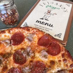 Fricano's Pizza - Build Your Own 12" Thin Crust Pizza Pie - Pepperoni and Sausage