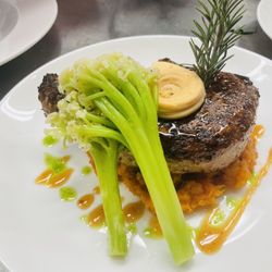 The Hidden Inn - Dry aged pork chop