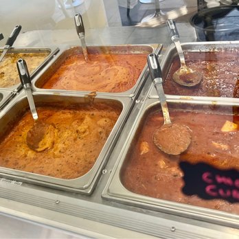 Curry zone - Curry options (there were more not photographed) - Indian Near Me - Valley Village, California Curry zone - Curry options (there were more not photographed) - Indian Near Me - Valley Village, California