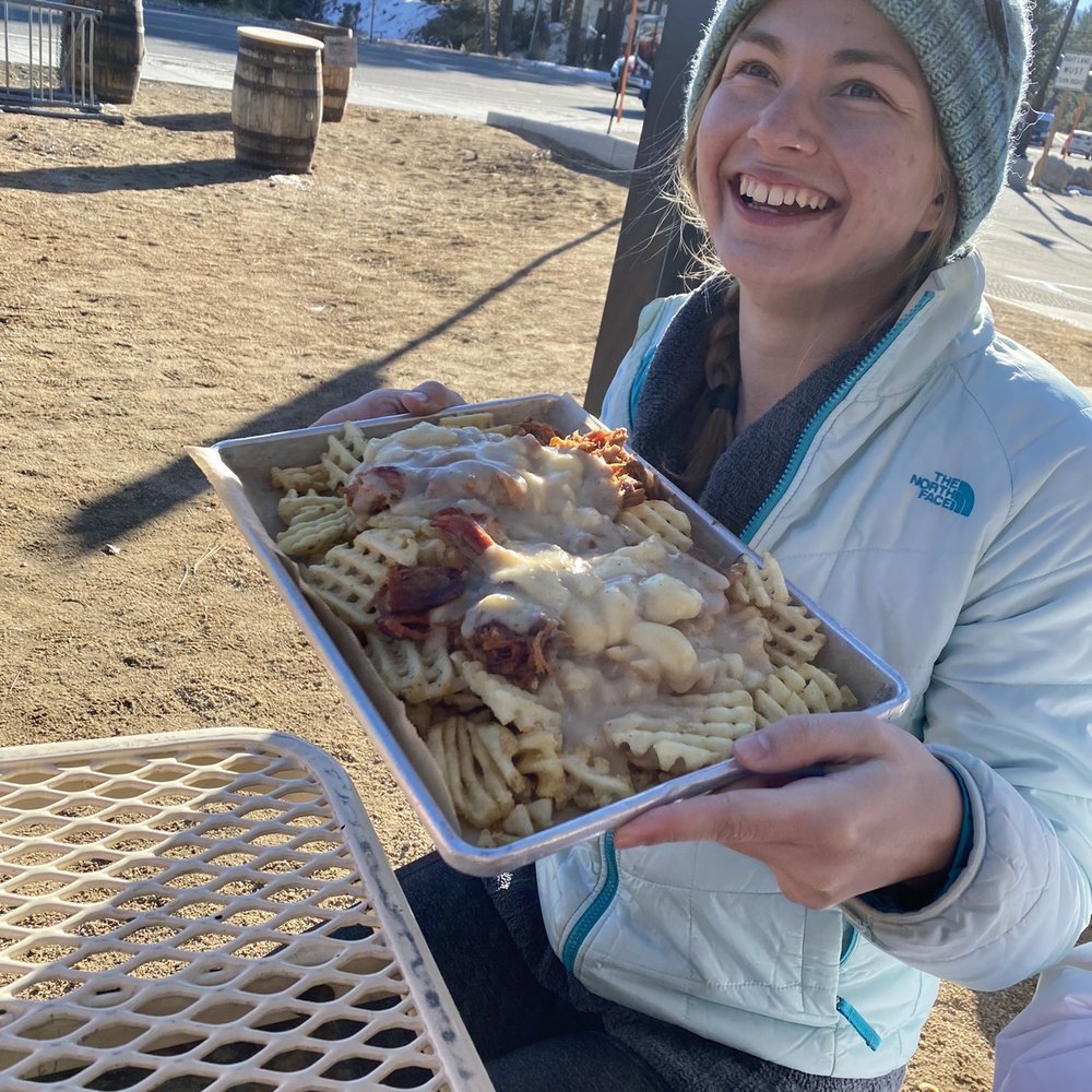 Mammoth Brewing - Pulled pork Poutine - Breweries Near Me - Mammoth Lakes, California Mammoth Brewing - Pulled pork Poutine - Breweries Near Me - Mammoth Lakes, California