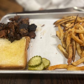 Iron Rail Brewing - Burnt ends plate - New American Near Me - Topeka, Kansas