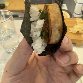 Fuku Omakase - Ankimo, Monkfish Liver. 5 stars. Insta/Beli/TikTok: @amei_eats - Sushi Bars Near Me - New York, New York Fuku Omakase - Ankimo, Monkfish Liver. 5 stars. Insta/Beli/TikTok: @amei_eats - Sushi Bars Near Me - New York, New York
