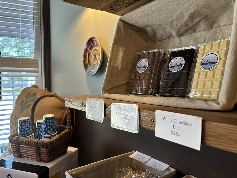 Cocoa Blue Chocolates Logo