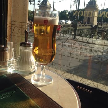 Kavárna Slavia - Budweiser and a view of the river - Cafes Near Me - Praha 1, Puerto Rico