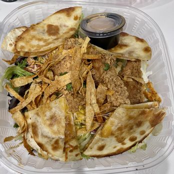 Chili's - chicken quesadillas salad - Tex-Mex Near Me - Columbus, Ohio