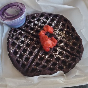 Egg Karne - Ube waffle - Breakfast & Brunch Near Me - Herndon, Virginia Egg Karne - Ube waffle - Breakfast & Brunch Near Me - Herndon, Virginia