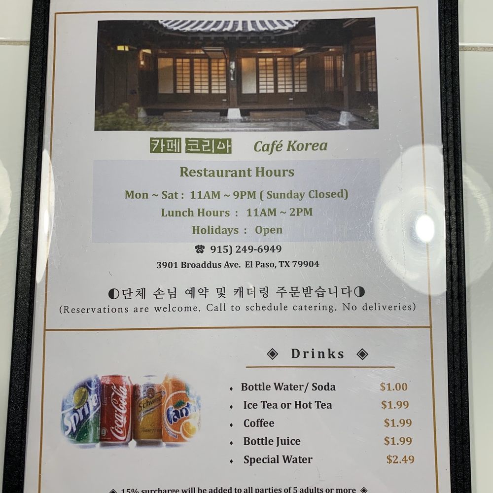 Cafe Korea - Korean Near Me - El Paso, Texas Cafe Korea - Korean Near Me - El Paso, Texas