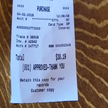 Cluck Clucks - This was the bill for two meals. Totally worth the price because the sizes of the combos are huge. - Chicken Shop Near Me - Toronto, Ontario Cluck Clucks - This was the bill for two meals. Totally worth the price because the sizes of the combos are huge. - Chicken Shop Near Me - Toronto, Ontario