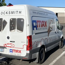 A-MAX Security Solutions - Watch for our fleet of trucks all over Oregon and Washington.