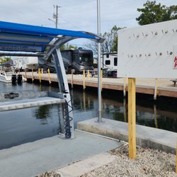 Kings Kamp RV Park and Marina - Fish Cleaning Table and Fish Rack for Pictures
